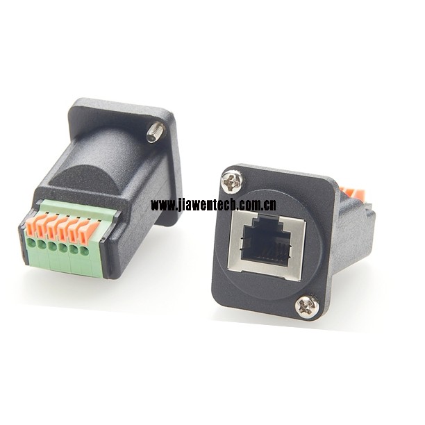 RJ11 RJ12 6P6C Breakout Board Terminal Block Connector