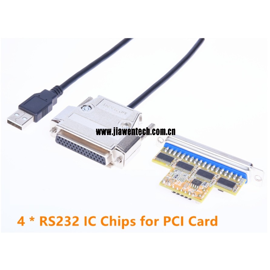 USB to DB44 Serial PCIe Card Octopus Cable