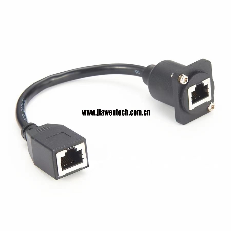 Switchcraft RJ45 Cat6 Feedthru Panel Mount Coupler