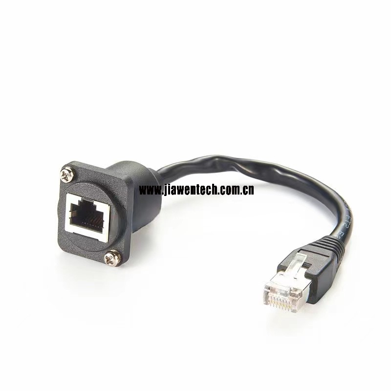 D Type RJ45 Network Modular Ethernet Connector