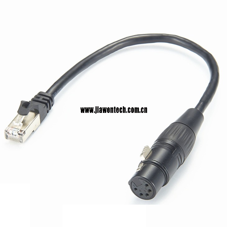 DMX Adapter XLR Female to RJ45 Cable