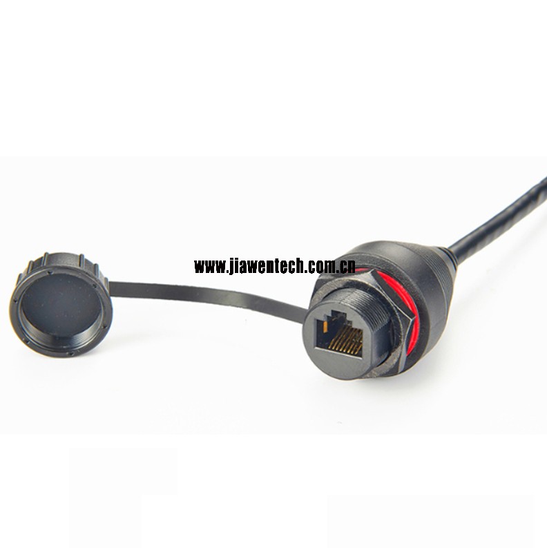 Waterproof RJ45 Plug Shielded Type IP67