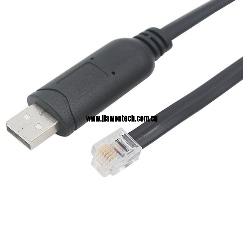 USB to RS232 Adapter Cable RJ11 Connector