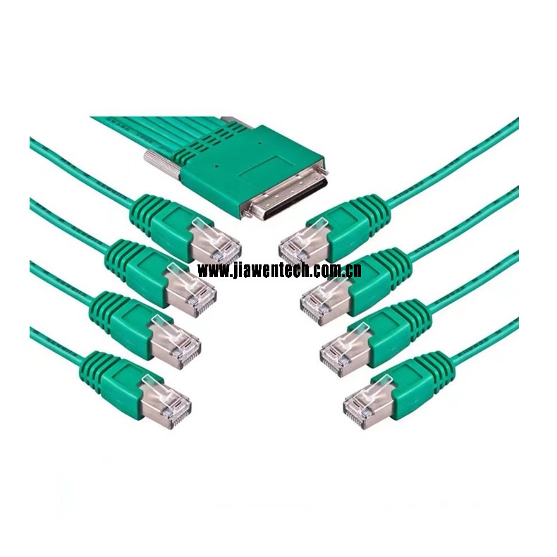 Cisco Cab-Octal-Async Octal Cable 68 pin to RJ45