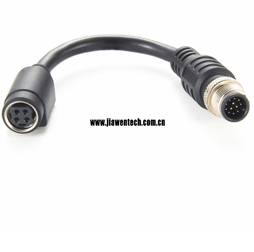 Power Din to M12 Cable