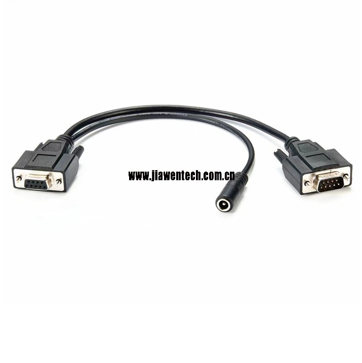 DB9 to DB9 DC Power Splitter Cable