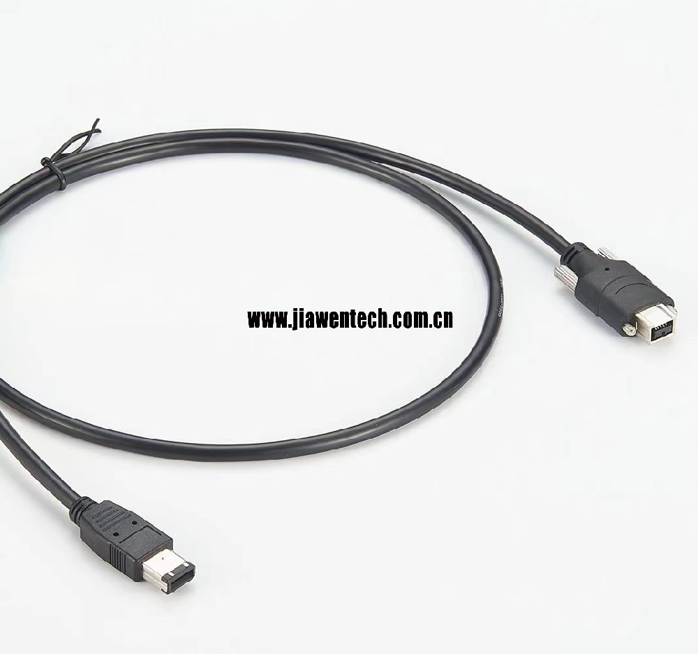 Firewire Cable 1394A 6pin to 1394B 9pin Machine Vision Cable