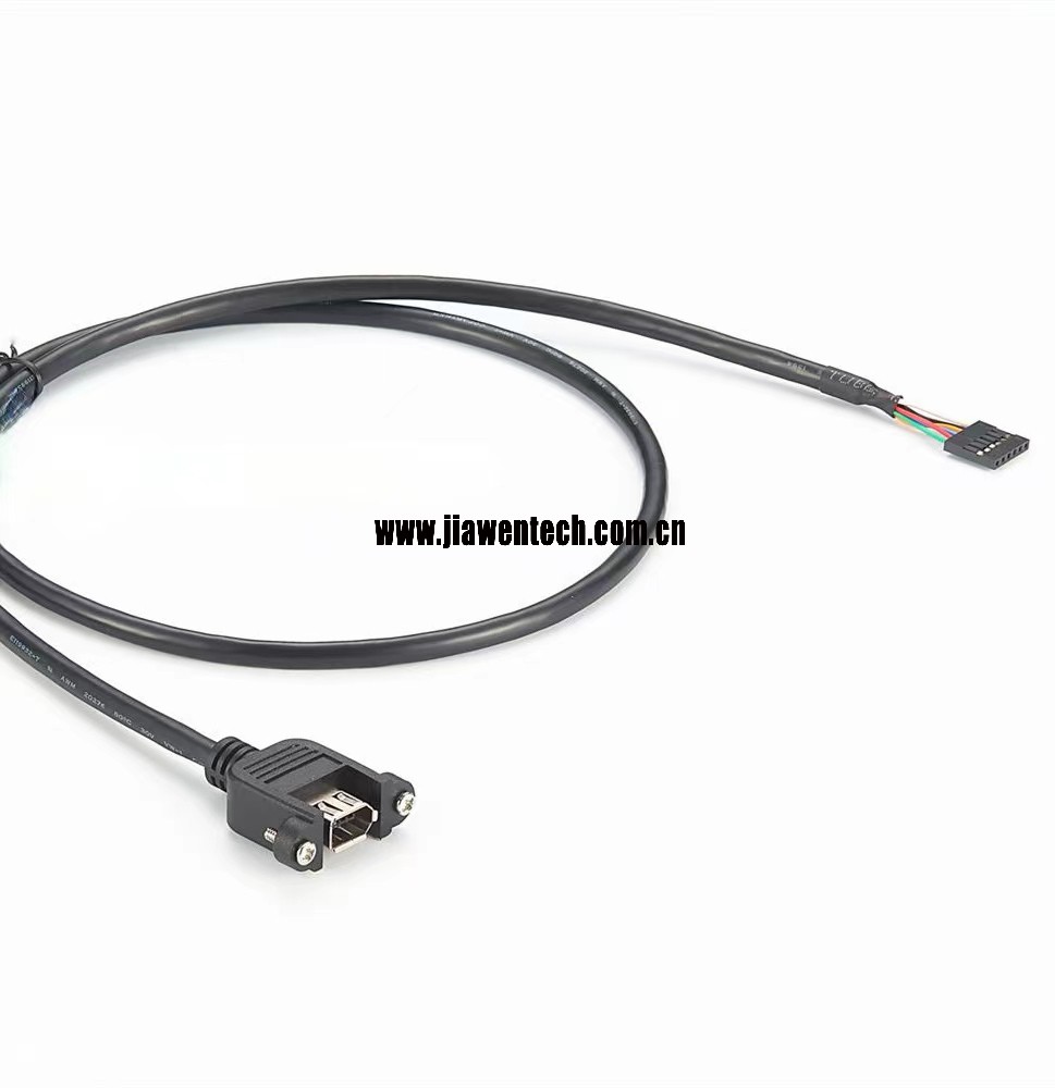IEEE 1394 FireWire adapter to 6-pin motherboard socket
