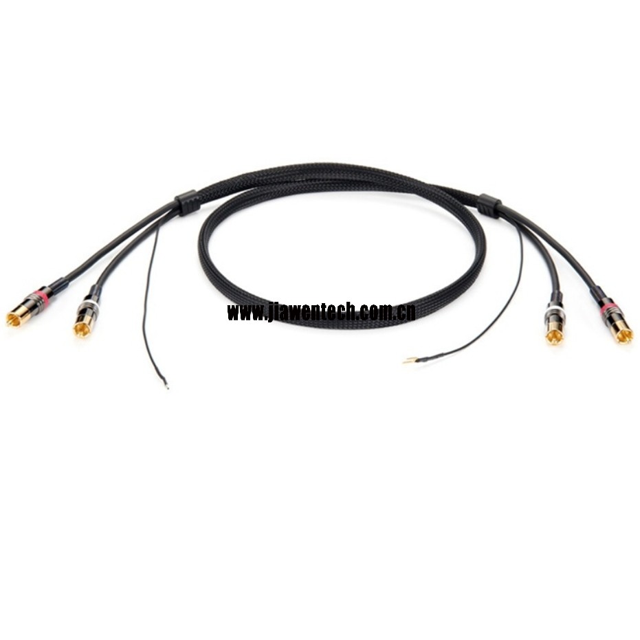 Phono Cable RCA TO RCA Tonearm Cable