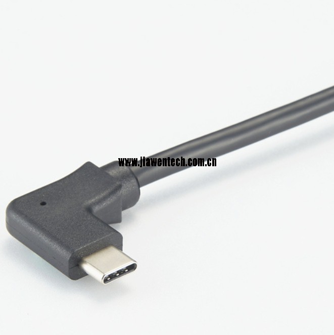 USB 3.1 Type-C Right   Angle Cable