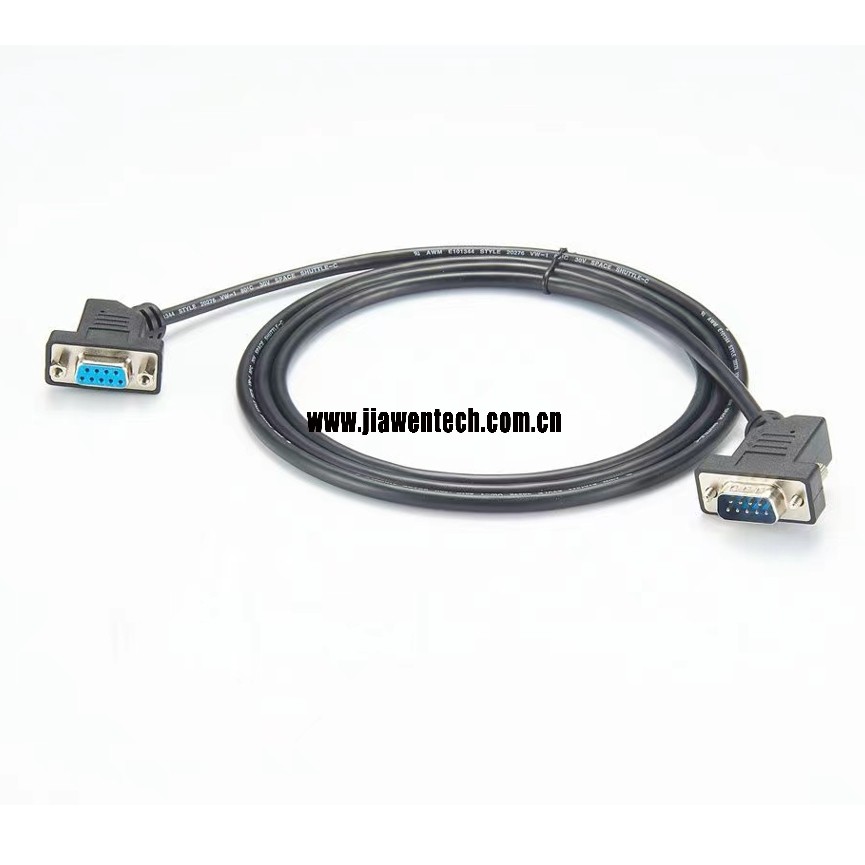 45 Degree RS232   Serial DB9 Cable