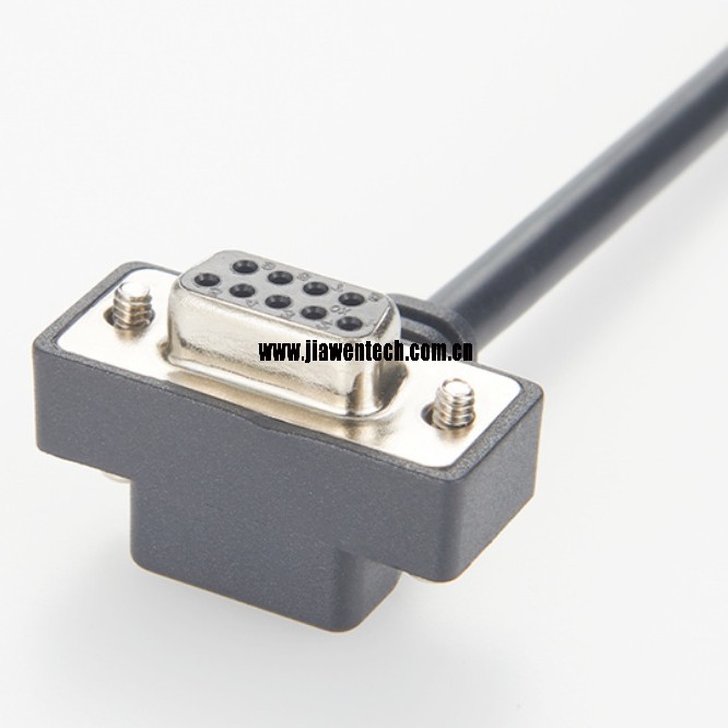 Rechter Winkel db9 bis db9 Serienkabel
