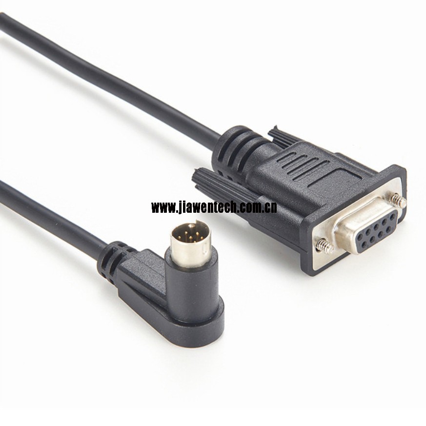 Mini DIN to DB9 Cable