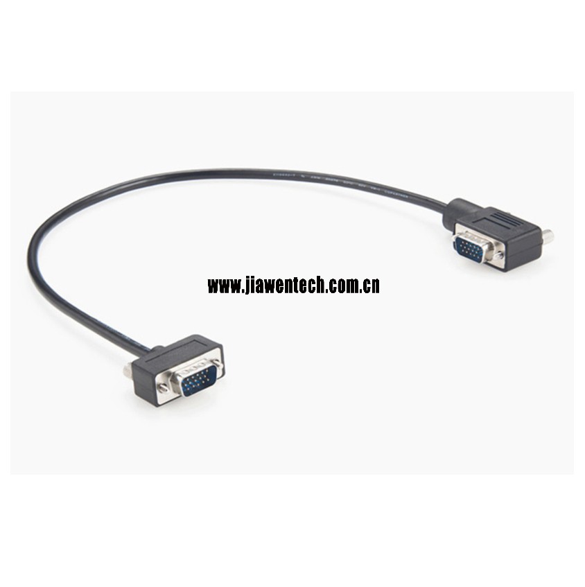 Left Right Angled VGA cable