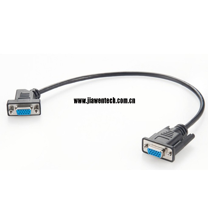 VGA Monitor Cable 45 Degree Angled