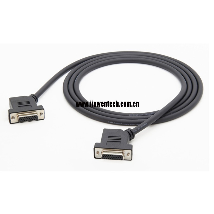 DB26 male to DB26 Female High Flex Cable