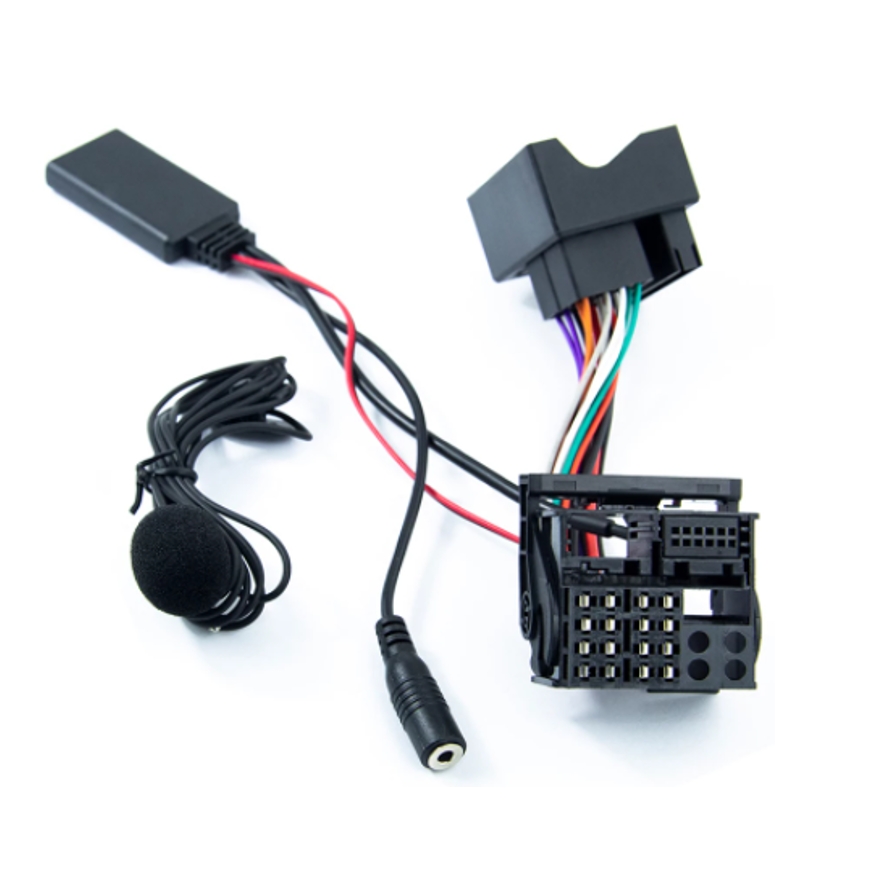 Adapter For OPEL CD30 Mp3 CDC40 CD70 DVD90 HeadUnit Install Full Harness Plug Microphone Handsfree Bluetooth 5.0 AUX Adapter