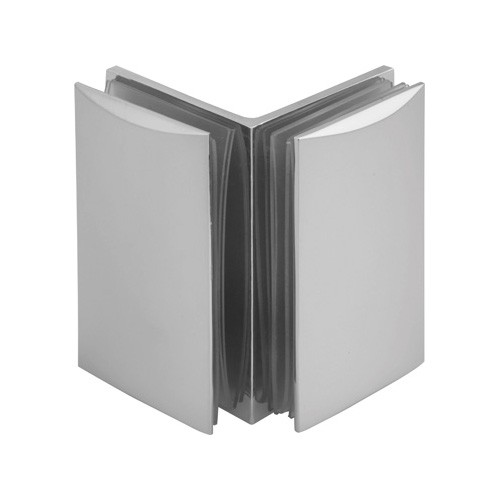90° Double Sided Glass to Glass Fixed Bracket