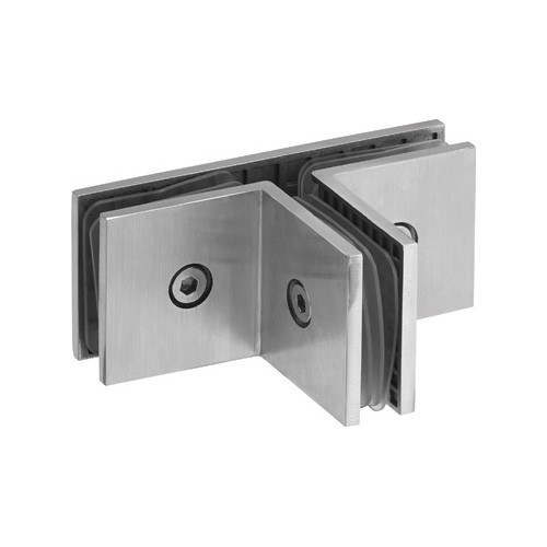 Glass to Glass Three Way Fixed Bracket