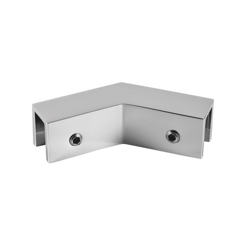 Brass 135° Glass Shelf Clamp (SF-M007)
