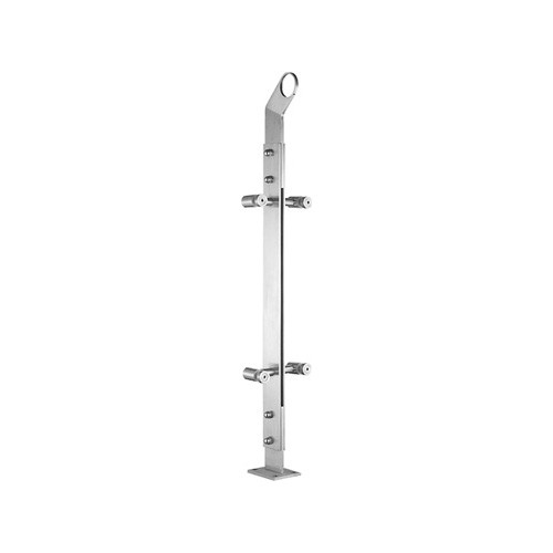 Hollow Rectangle Shape Glass Handrail (ST-001)