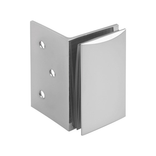 L Shape Full Back Plate Shower Hinge