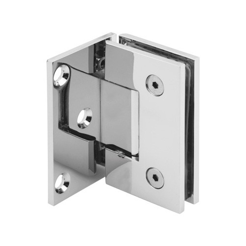 Corner Offset L Shape Full Back Plate Shower Hinge (SHT-B3)