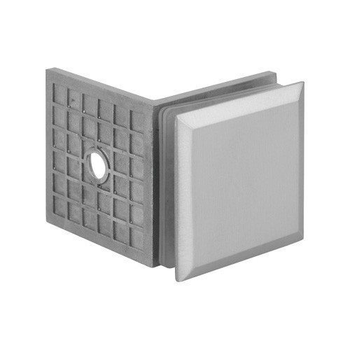 Glass to Wall Bevel Edge L Shape 90° Fixed Bracket