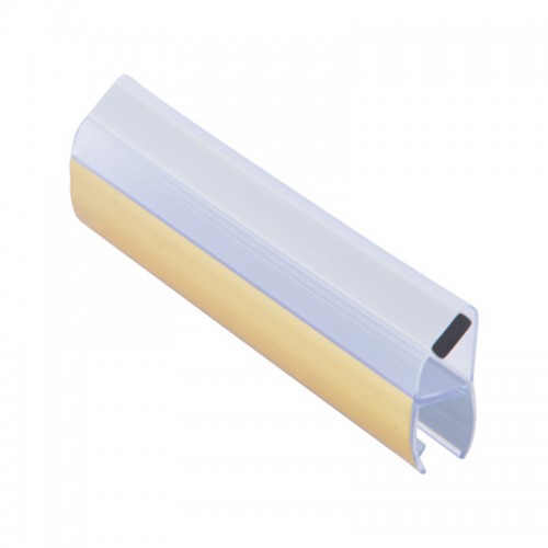 6-12mm Glass Door Golden Finished Magnetic PVC Seal (PS-10M-G)