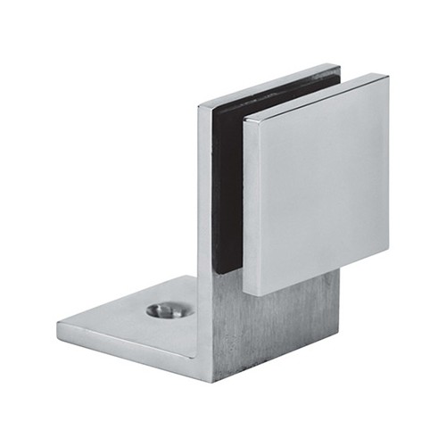 Wall Mount Square Edge Glass Clamp