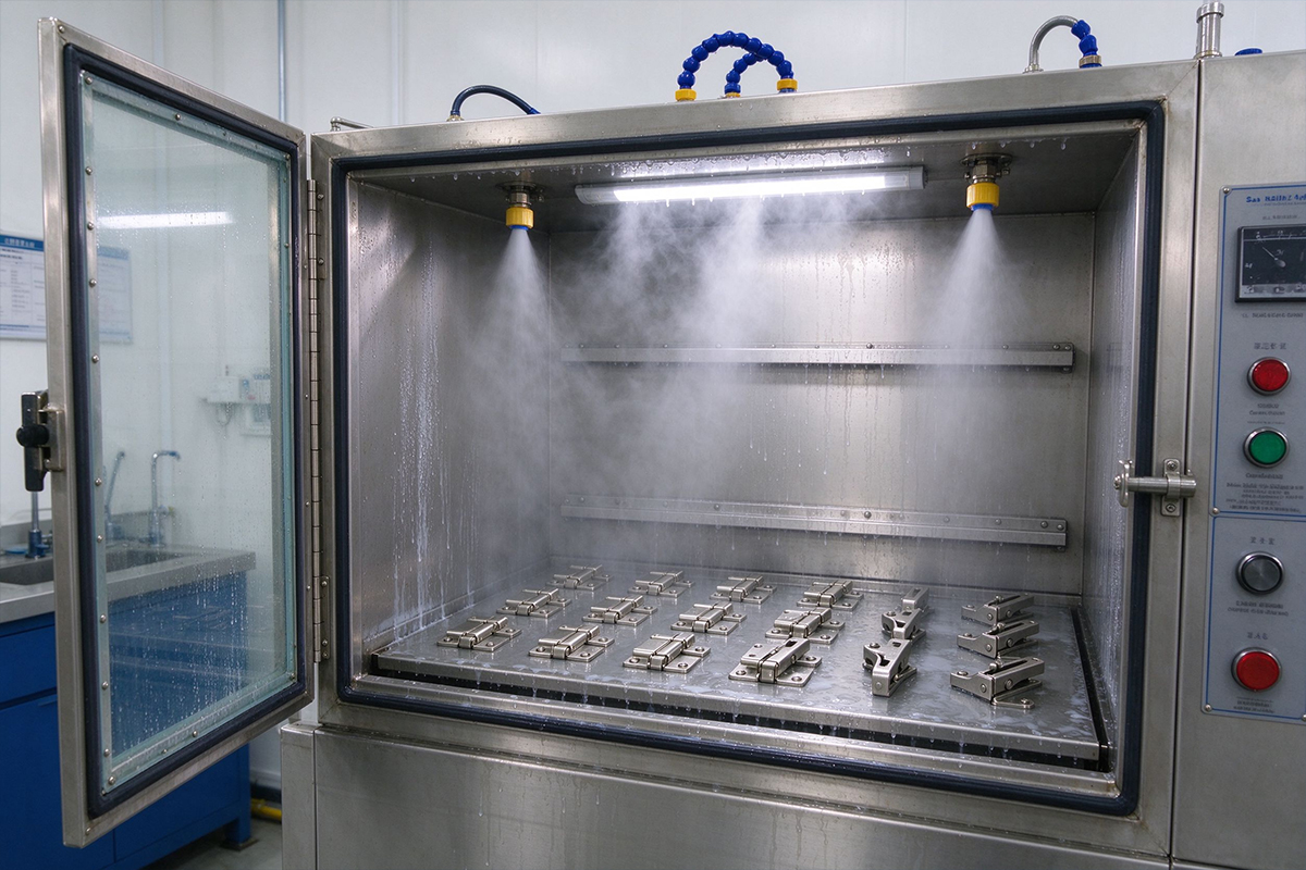 480-Hour Salt Spray Testing: How We Qualify Stainless Steel Fittings