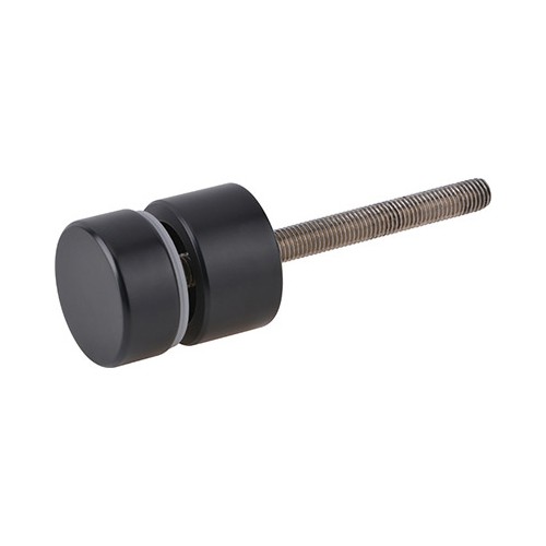 Black Stainless Steel Cylindrical Shape Glass Standoff