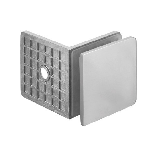Glass to Wall 90° L Shape Round Edge Fixed Bracket
