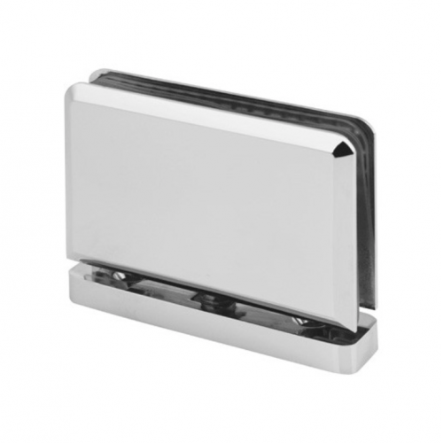 360° Glass to Wall Square Corner Cut-Out Pivot Hinge