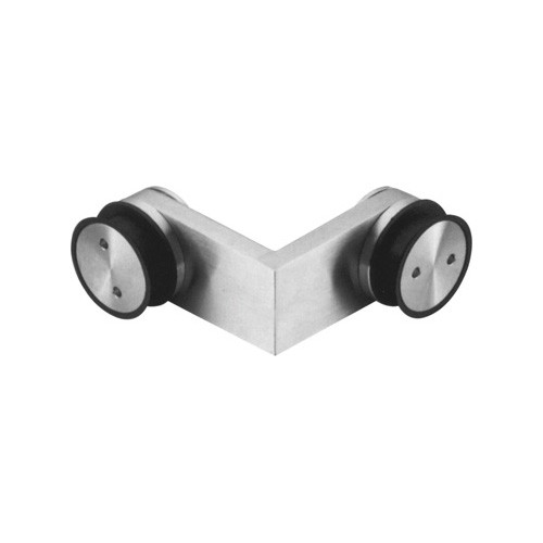 Stainless Steel Glass 90° Corner Bracket