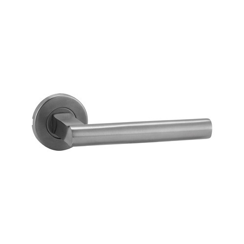 L Shape Rectangle Solid Lever Handle