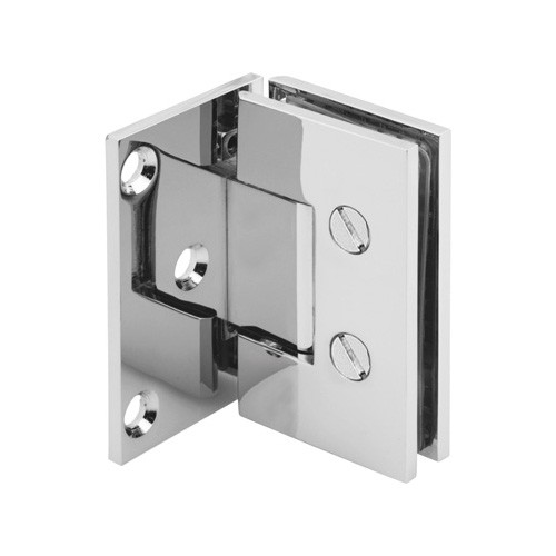 Wall Mount L Shape Full Back Plate Shower Hinge (SHT-B3-SC)