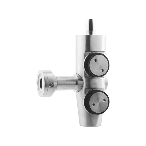 Overpanel Pivot for Glass with Wall Fixing