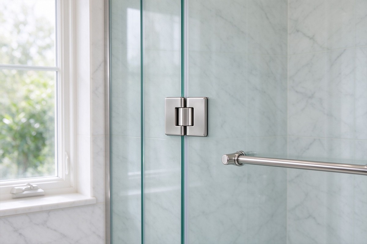 How to Choose the Right Shower Hinge for a Frameless Glass Enclosure