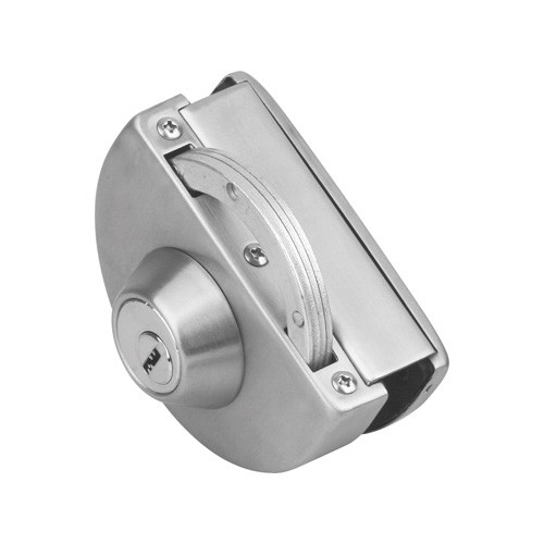 Stainless Steel No Glass Cutout Glass to Glass Lock (LHL-037)