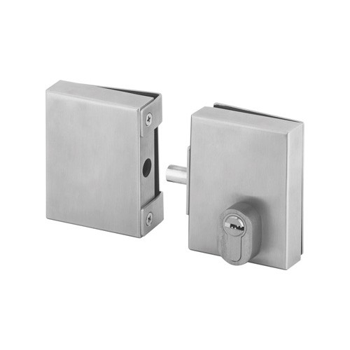 Stainless Steel No Glass Cutout Glass to Glass Lock (LHL-606)