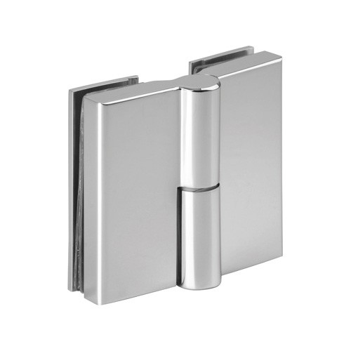 180° Glass to Glass Rectangular Self Rising Hinge