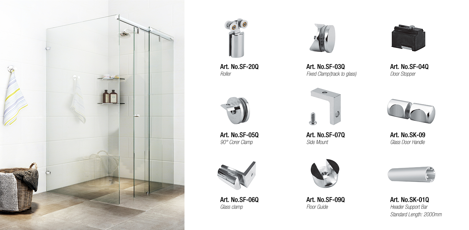 Shower Door System (SF-Q)