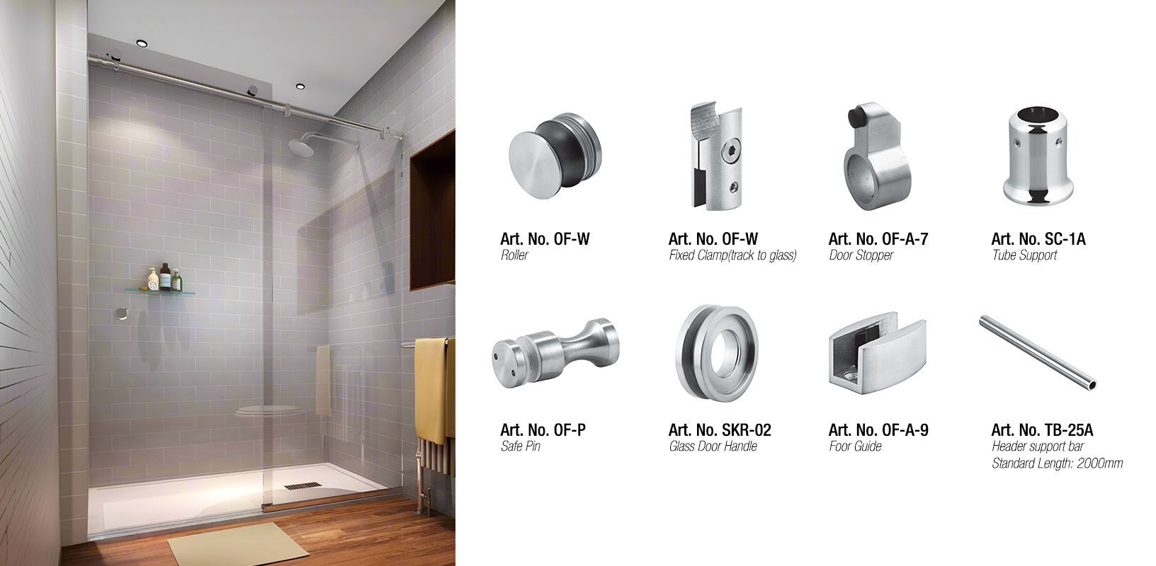 Shower Door System (OF-W)