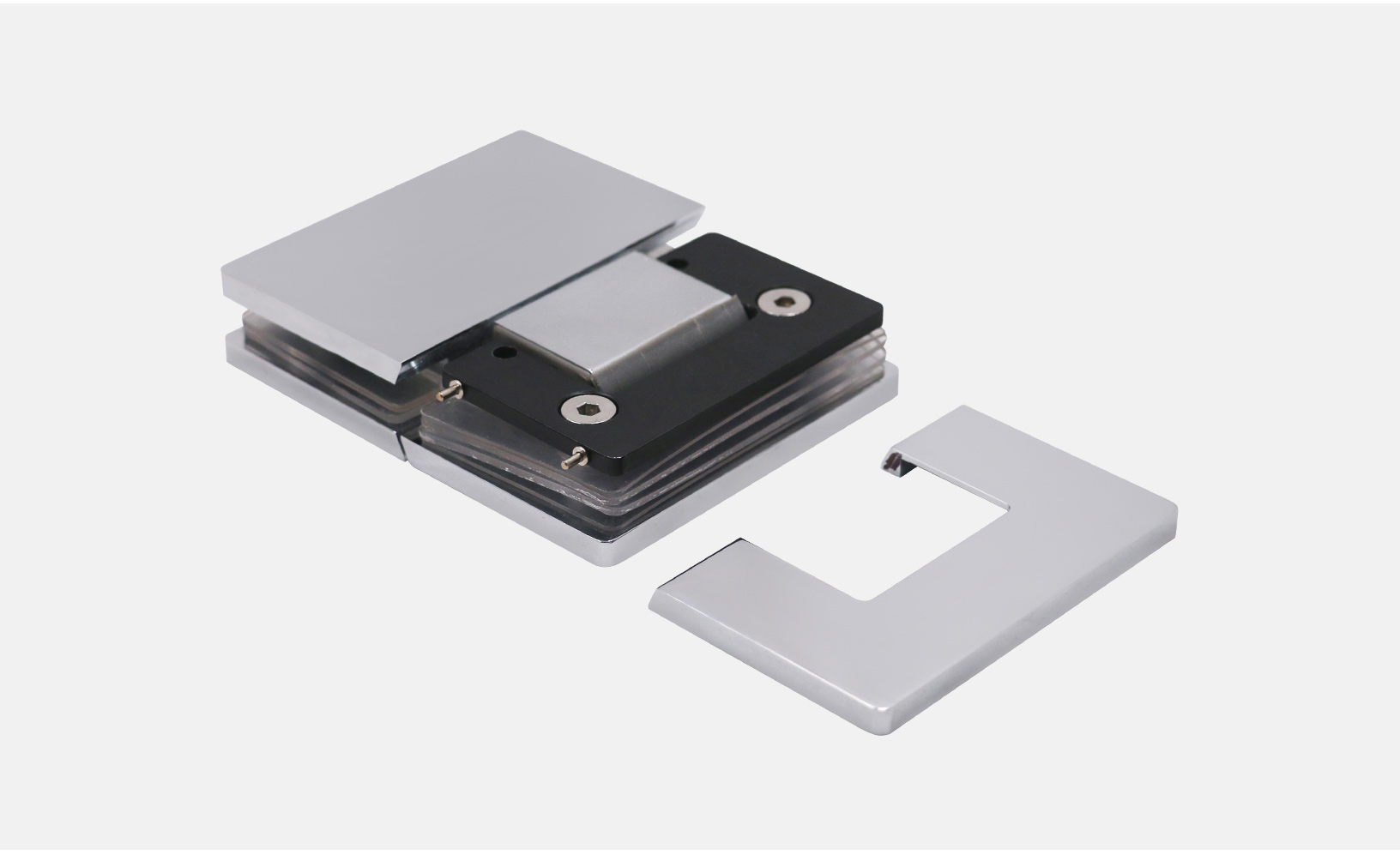 Glass to Glass 180° Shower Hinge (SH180-A-ADC)