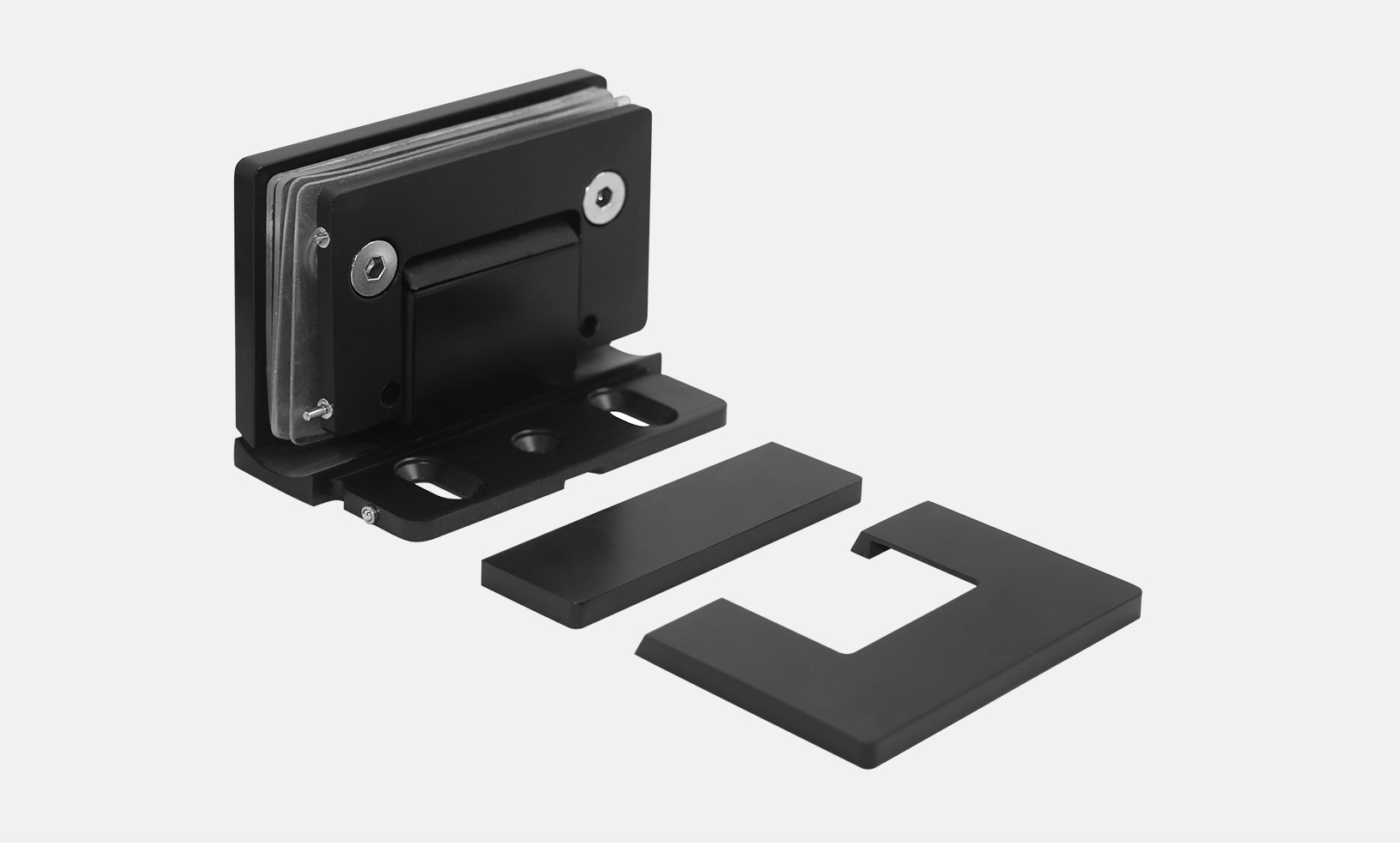 Glass to Wall L Shape 90° Shower Hinge (SHT-A3-ADC)