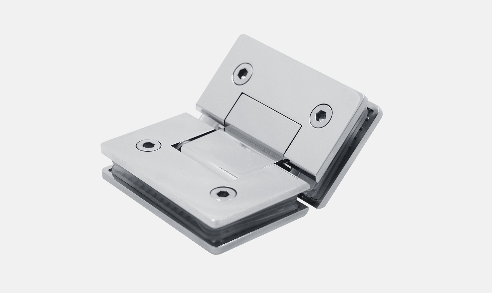 Glass to Glass 135° Shower Hinge (SH135-A-ST)