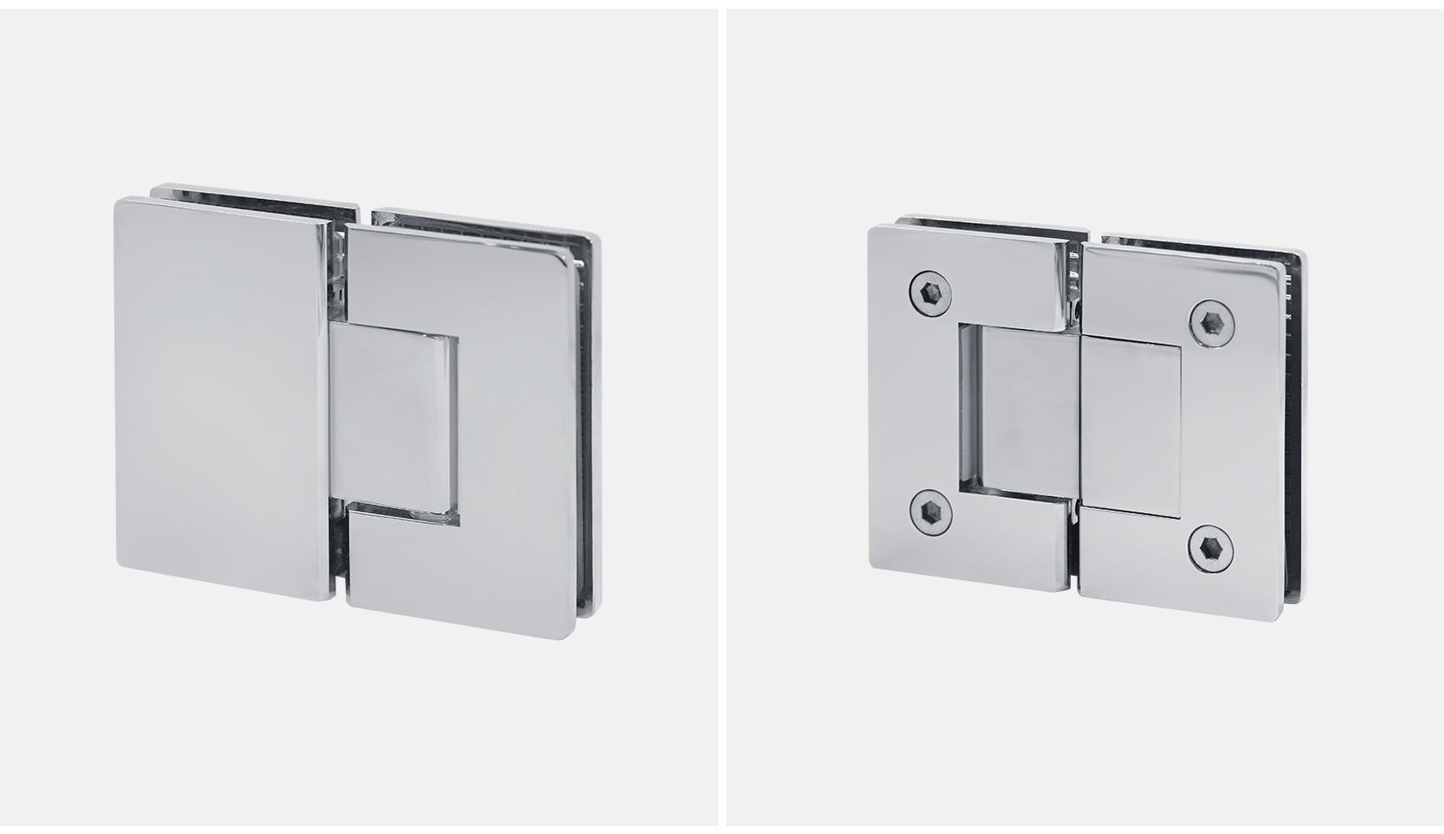 Glass to Glass 180° Shower Hinge (SH180-A-ST)