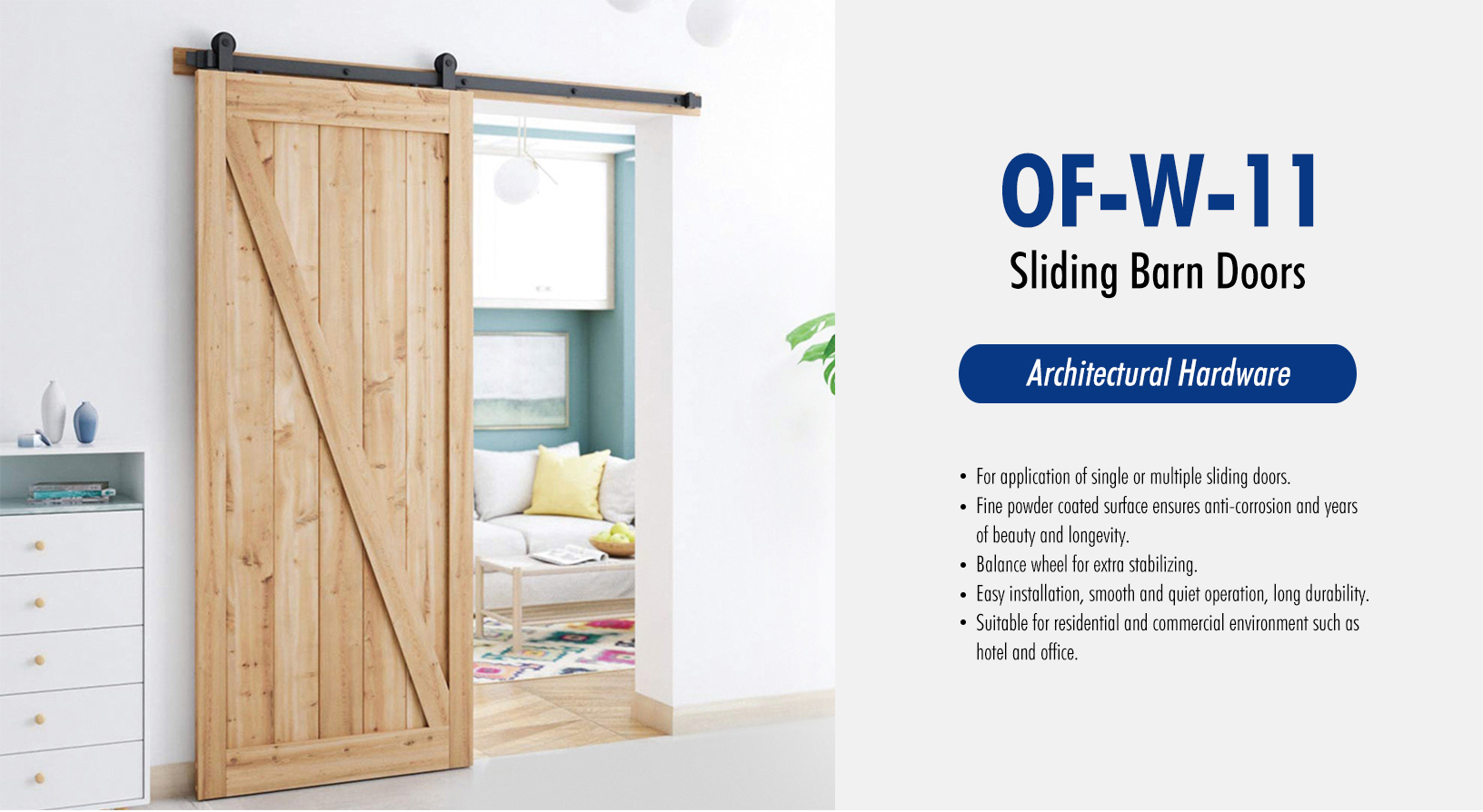 Sliding Barn Door (OF-W-11)