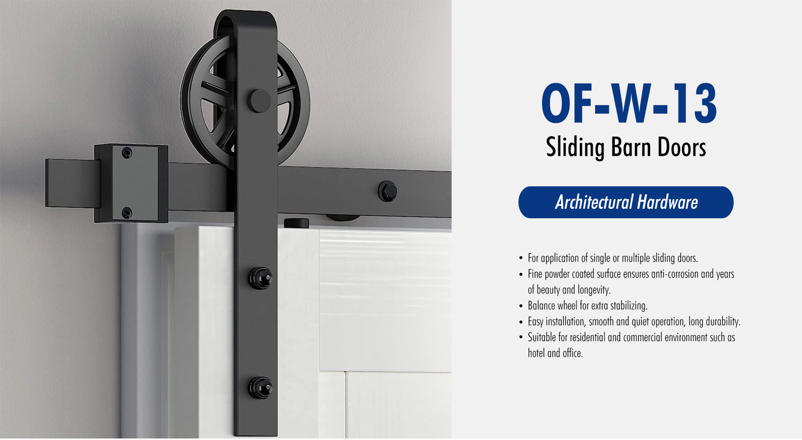 Sliding Barn Door (OF-W-13)